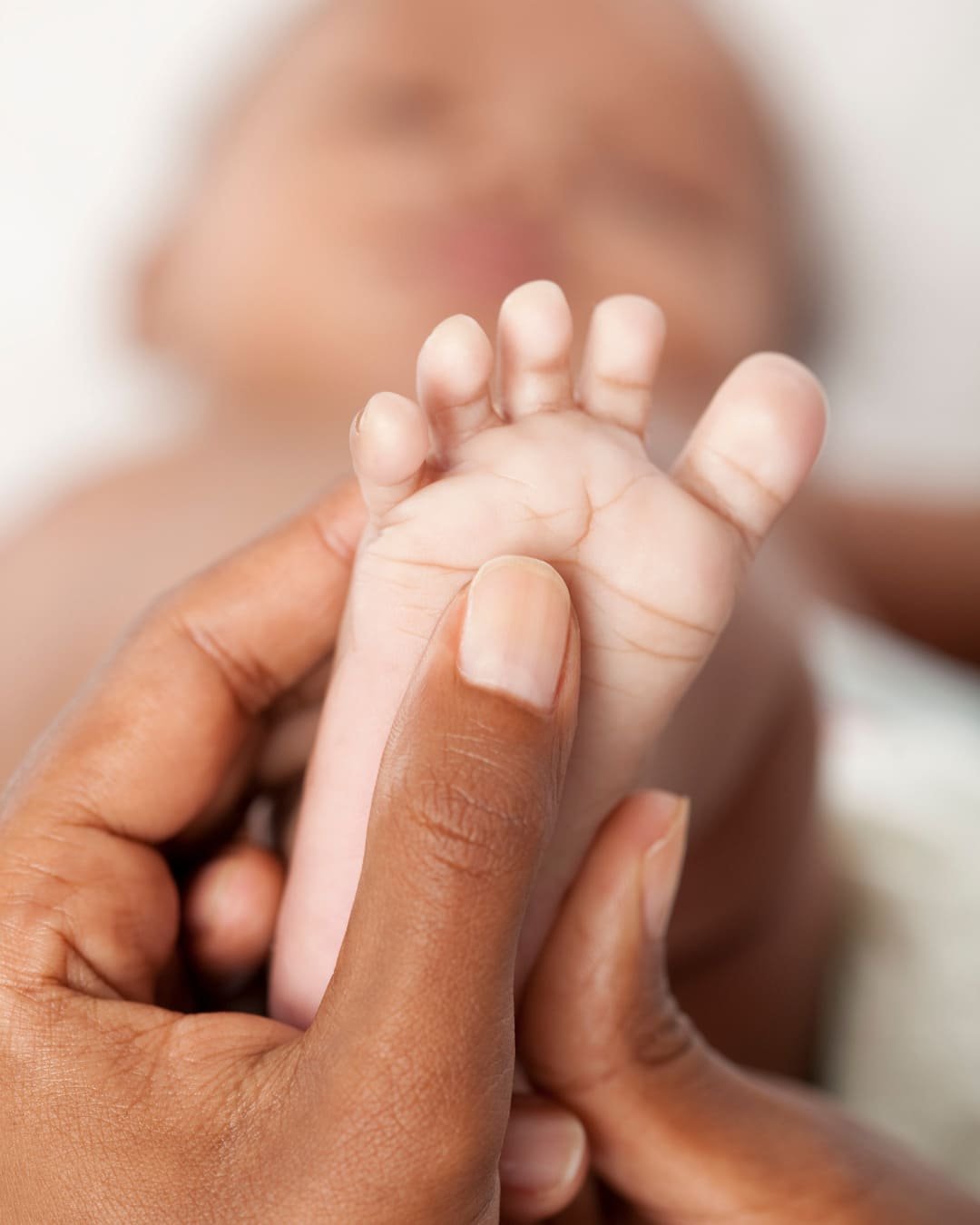 Reflexología para bebés